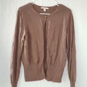 Merona Brown Cardigan